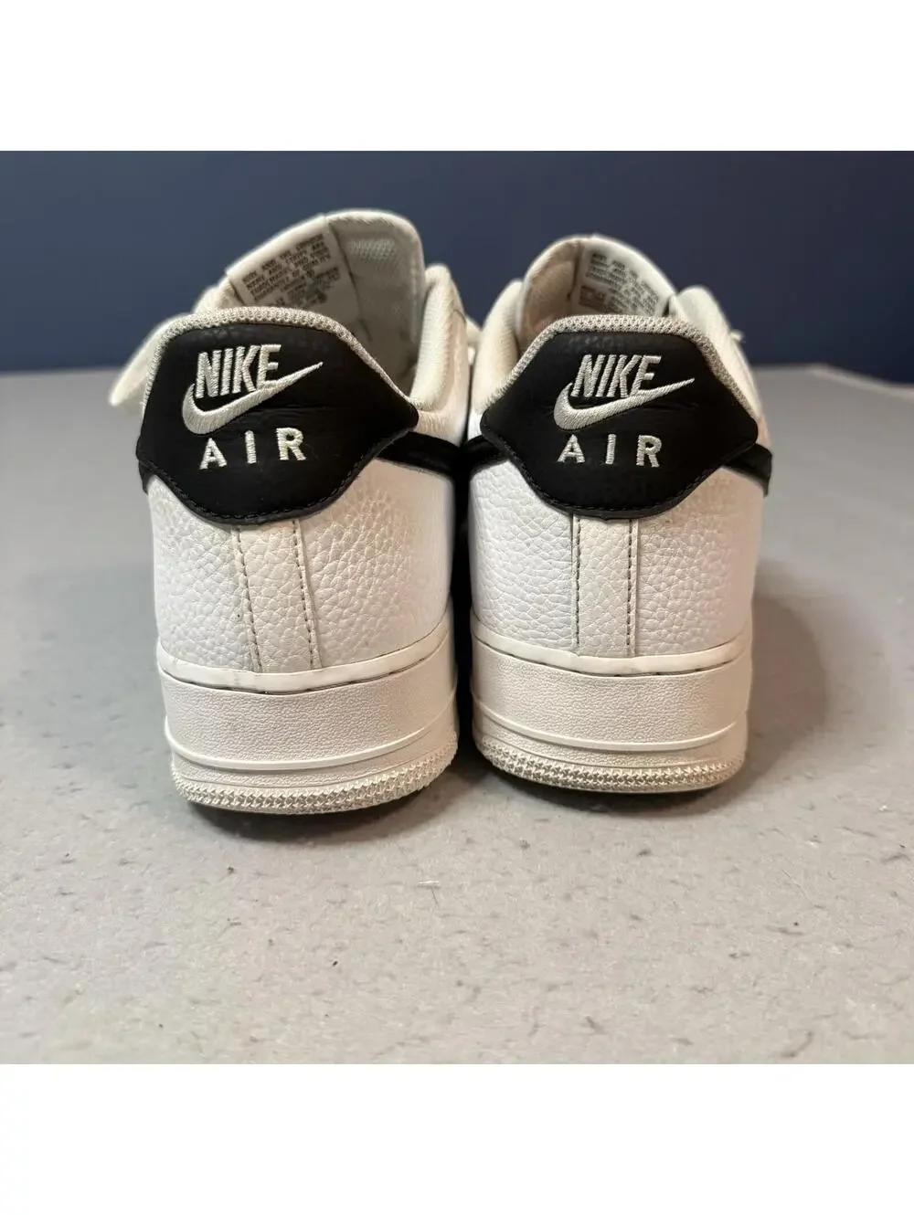 Nike Air Force 1 Low White Black CT2302-100 Men’s Size 14 Sneakers Shoes